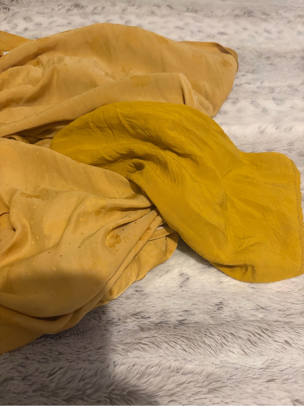 Beyond the Rack Mustard Yellow Midi Dress - Picture 7 of 7
